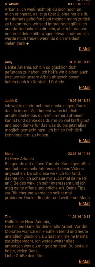 Kundenerlebnisse-Hexe Arkania2-